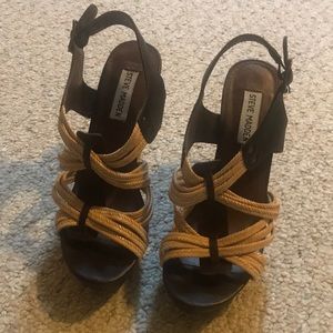 Brand new Steve Madden wedges in box!